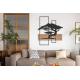 Décoration murale Arbre exotique sur bois