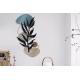 Décoration murale Feuillage abstrait bleu