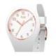 Montre Femme ICE WATCH, ICE Glam Blanche et Rose Taille XS