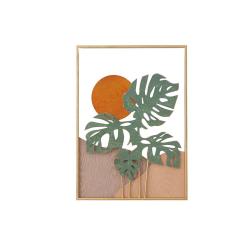 Tableau soleil Monstera