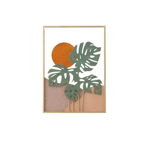 Tableau soleil Monstera