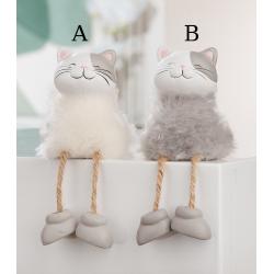 Figurine Chat en céramique