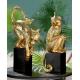 Statuette Singe doré