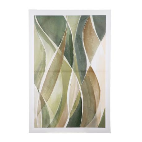 Tableau abstrait Verde
