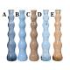 Vase Wave en verre multicolore
