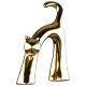 Statuette chat wavy noir ou or