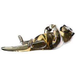 Figurine en verre Loutre