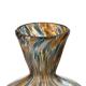 Vase Bronko en verre marron