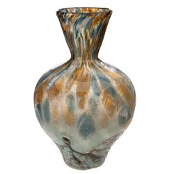 Vase Bronko en verre marron
