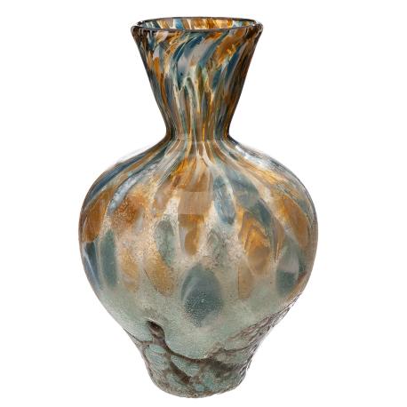 Vase Bronko en verre marron