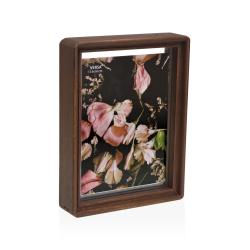 Cadre photo en bois LED