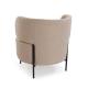 Fauteuil Erie en laine beige
