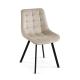 Chaise Rhodes en velours beige