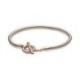 Pandora — Bracelet Maille Serpent Fermoir Lasso en T Pandora Moments