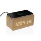 Horloge rectangulaire avec station de charge