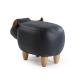 Pouf Taureau noir