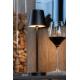 Lampe Goa en métal noir