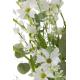Bouquet champêtre de fleurs blanches artificielle