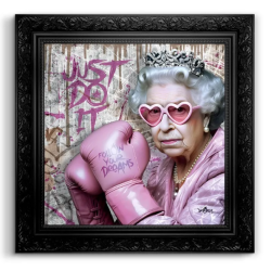 Tableau "Queen  Boxe"