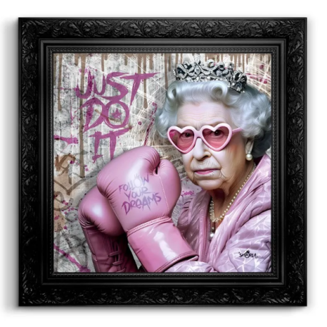 Tableau "Queen  Boxe"
