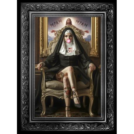 Tableau "la Nonne Pop"