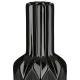 Vase  forme bouteille Pantheon en céramique noir