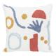 Coussin carré Knossos