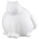 Statuette Chat Molli en céramique