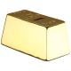 Tirelire lingot d'or