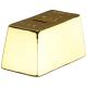 Tirelire lingot d'or