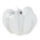 Vase organique Coquille en céramique blanc