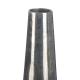 Vase haut en aluminium anthracite