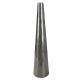 Vase haut en aluminium anthracite