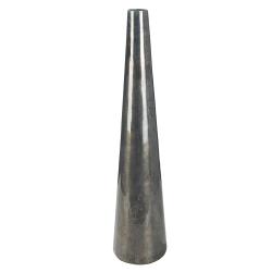 Vase haut en aluminium anthracite