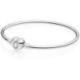 Bracelet Jonc Fermoir CØur PANDORA MOMENTS Taille 15