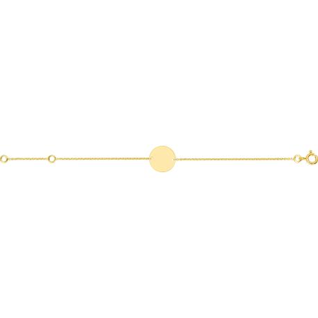 Gourmette Ronde Bébé Or Jaune 9 Carats Collection Bébé