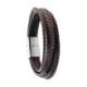 Bracelet Homme Cuir et Acier JOURDAN