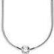 Collier Maille Serpent Couleur Argent PANDORE MOMENTS Taille 40