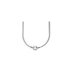 Collier Maille Serpent Couleur Argent PANDORE MOMENTS Taille 40