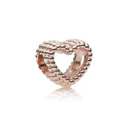 Charm Coeur Perle Rose PANDORA MOMENTS