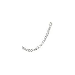 Chaine Maille Forcat Couleur Argent Taille 45
